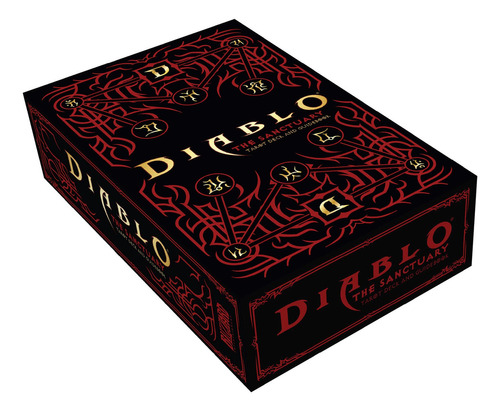 Diablo: The Sanctuary Tarot Deck And Guidebook, De Varios. Editorial Blizzard Entertainment, Tapa Blanda En Inglés, 2022