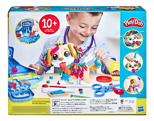 Plastilina Play Doh Kit Veterinario Pet Shop