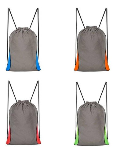 Imagen 1 de 3 de Morral Poliester Con Reflejante Premium