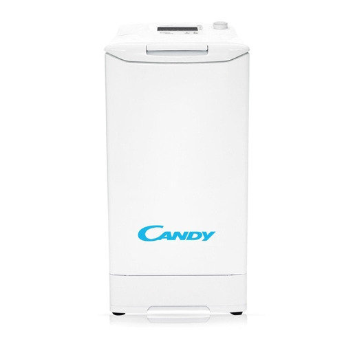 Lavarropas Candy Carga Superior Cvst810t Smart 8 Kg 1000 Rpm Color Blanco