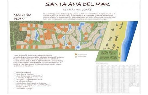 Imagen 9 de 9 de Terreno De 2500 Metros Cuadrados En Venta Rocha Uruguay La Coronilla