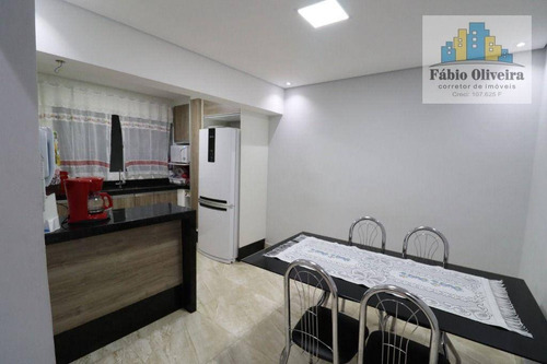 Imagem 26 de 30 de Sobrado Com 3 Dormitórios À Venda, 124 M² Por R$ 600.000,01 - Vila Leopoldina - Santo André/sp - So0490