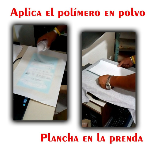 Papel Para Sublimar Polvo Oficio Serigrafia Dtf Azul Rollo