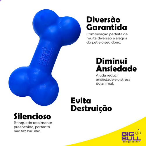 Hi, Brinquedo Para Cães Osso Maciço Cachorro Grande