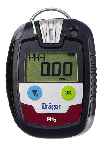 Detector De Gas Portatil Monogas Fosfina Ph3 Dräger Pac 8000