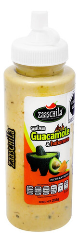 Salsa De Guacamole Con Habanero Zaaschila 265 Ml