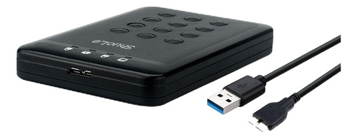 Para Disco Rígido Para Hdd Com Proteção Por Senha 2,5 ''