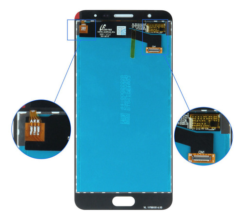 Pantalla Táctil Lcd Tft Dorada Para Samsung Galaxy J7 Prime.