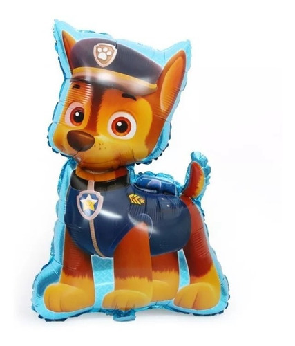 3 Globos Paw Patrol Grandes + 4 Globos De Mano