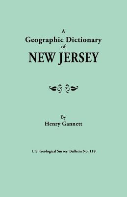 Libro Geographic Dictionary Of New Jersey. U.s. Geologica...