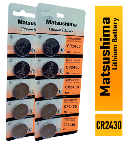 Matushima Cr2430 X 10 Unidades