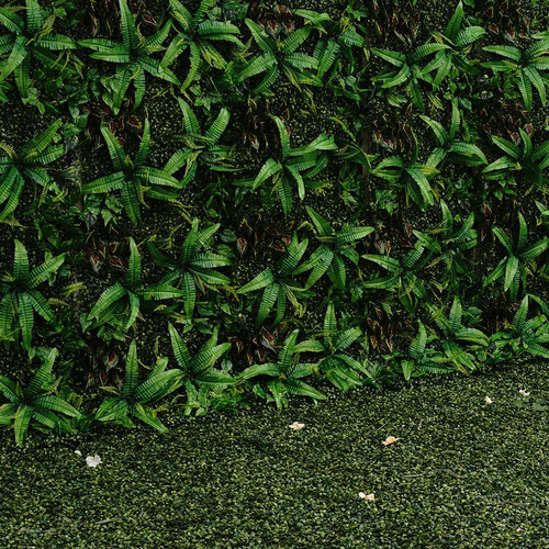 2pcs Jardín Artificial Lawn Garden Rolls Pared Paisaje