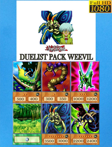 Yugioh Deck Anime Duelist Pack Weevil 45 Cartas Version Prox