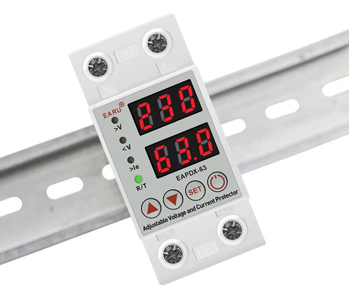 Protector Medidor Breaker Sobre Bajo Voltaje Corriente 63a