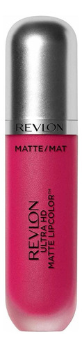 Labial Revlon Matte Lipcolor Ultra HD color temptation