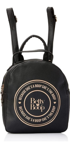 Mochila Feminina Pequena Betty Boop 2 Em 1