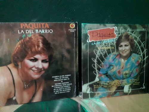 Lp Paquita La Del Barrio Mi Renuncia Y El Grupo Oro Negro