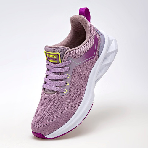 Tenis Stars Of The World 10705 Color Lila Para Mujer Tx7