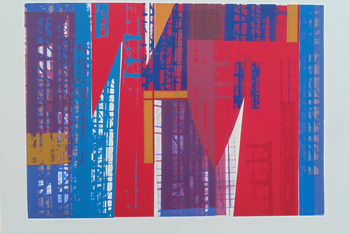 Serigrafía Guillermo Mac Loughlin Contrapunto V
