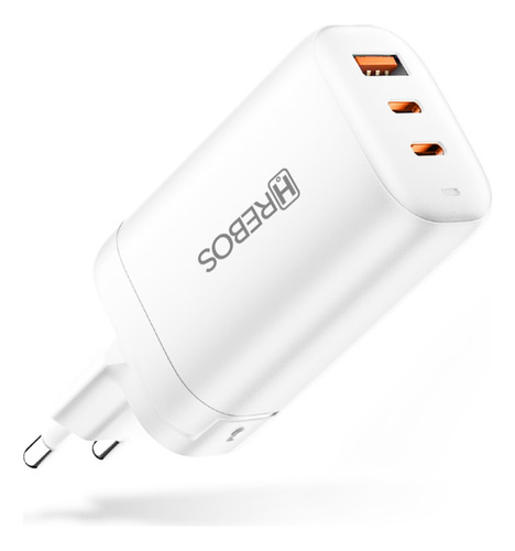 Carregador Turbo 65w Cabo De Dados Lightning Branco Full