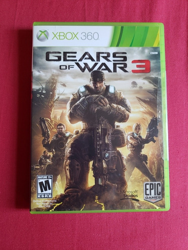 Gears Of War 3 Xbox 360 (Usado)