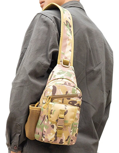 Mochila De Bandolera Táctica De Hombro Militar Para Exterior