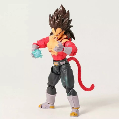 Figura Shf Ssj4 Vegeta Dragon Ball Gt, Boneco De Ação, Jarro