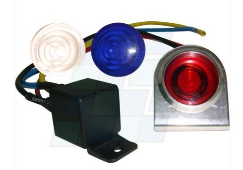 Boton De Arranque Llave Con Soporte Tablero Led Colores West