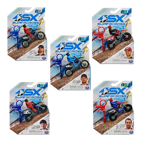 Moto Sx Supercross 1 24 Varios Modelos Original
