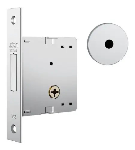 Fechadura Auxiliar Esp.inox 1001 + 4 Chaves Stam