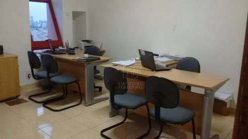Sala Comercial À Venda, Vila Alto De Santo André, Santo André. - Sa0348