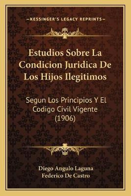 Libro Estudios Sobre La Condicion Juridica De Los Hijos I...