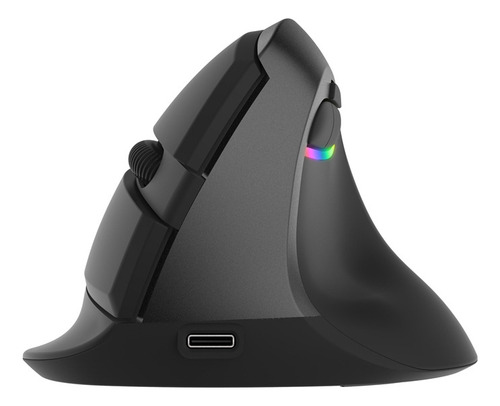 Fastfastratón Inalámbrico Delux M618mini, Ergonómico, Vertic