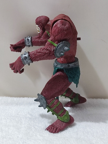 Beast Man Con Accion En Brazos, Motu He Man, Mattel 2001. (Usado)