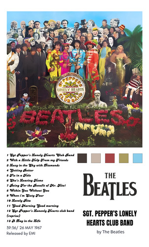 3 Poster Holografico Paul Mccartney + 2 Boleto Conmemorativo