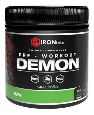 Pré Workout Demon 300g - Limão