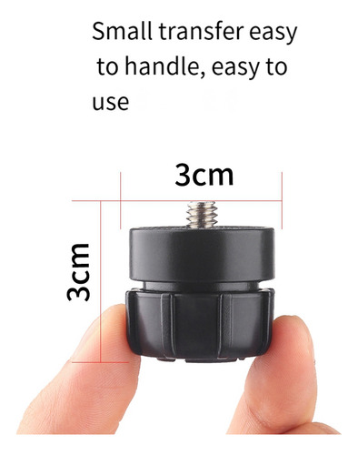 Adaptador G1ballhead Con Clip Para Cámara Ballhead Conve-fs