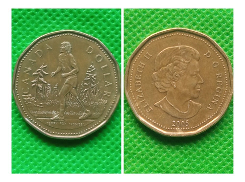 Moneda  1 Dólar, Canadá 2005. Conmemorativa.