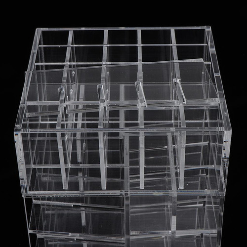 Soporte De Lápiz Labial Giratorio Acrílico
