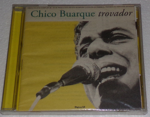 Chico Buarque Trovador Cd Pagina 12 Sellado / Kktus 