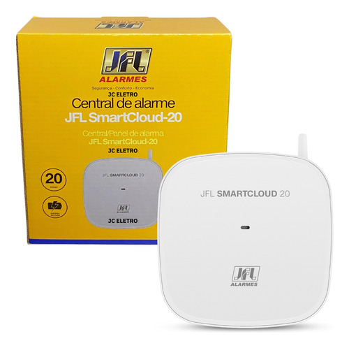 Smartcloud 20 Ethernet +8 Sensores Sem Fio + 3 Controles Jfl