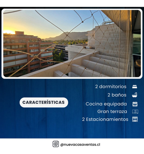 Depto En Venta En Nilo Azul #1835, Vitacura Modelo Italia