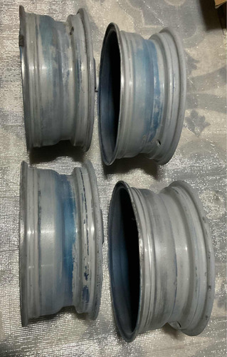 Rines Originales 14 Gm Corsa Tornado Aveo Spar Beat 4 En 100 Gris (Usado)
