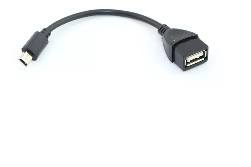 Cable Otg Mini Usb (5 Pines) A Usb Hembra Para Dispositivos Con