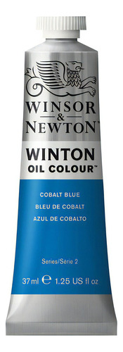 Tinta a óleo Winsor & Newton Winton 37 ml de cores para escolher a cor azul cobalto - azul cobalto nº 15