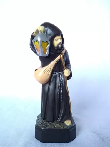 Imagem De Sao Longuinho 18 Cm O Santo Dos Objetos Perdidos Cor Pintura A Mão