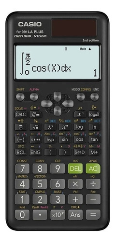 Calculadora Cientifica Casio Fx-991LA Plus Español Color Negro