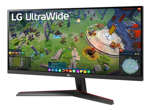 Imagen 2 de 3 de Monitor gamer LG UltraWide 29WP60G led 29 " negro 100V/240V