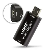 Comprar Adaptador Hdmi Usb 2.0 Placa Captura Vídeo Áudio 1080p