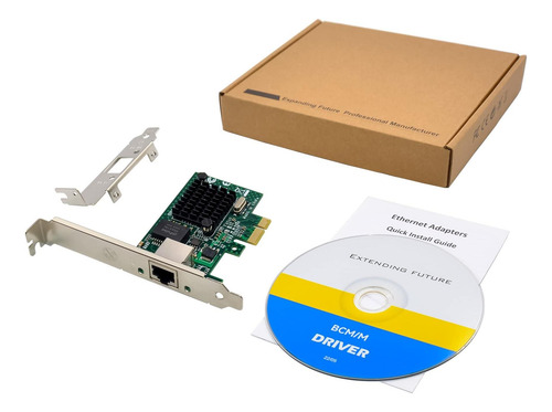 Adaptador De Servidor Pcie Gigabit Ethernet Con Broadcom Nic